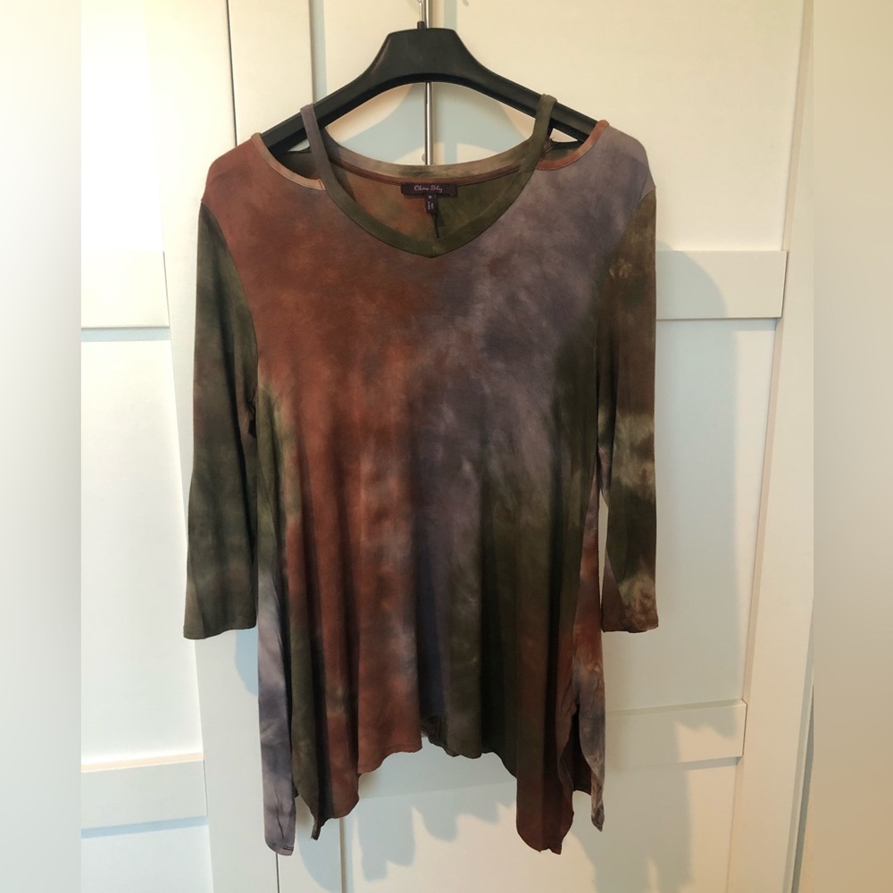 Olivia Sky Tie Died Tunic